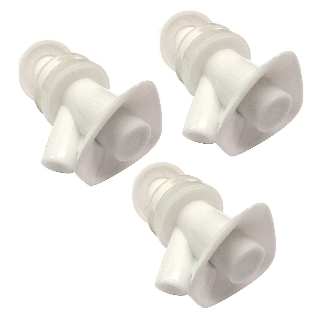 2 Piece Push-Button Cooler Spigot for Igloo 2, 3, 5, 10 Gallon Beverage Cooler, Reusable Water Cooler Kettle Faucet Replacement Parts